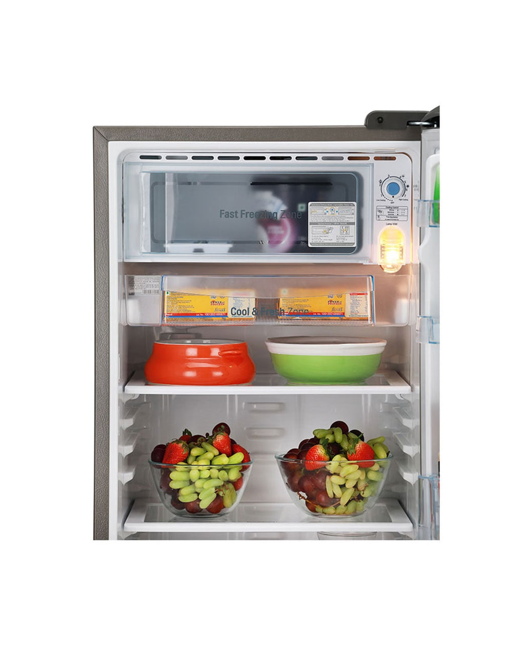 LG GL-B201SLLB 6.4 cu. ft. Single Door Refrigerator Shiny Steel