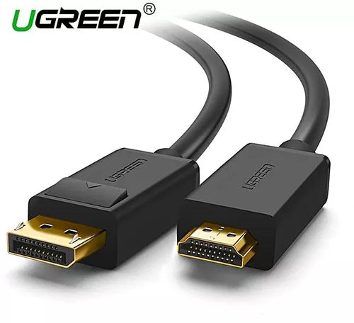 UGREEN DP101 10203 DisplayPort Male to HDMI Cable 9.8 ft Black