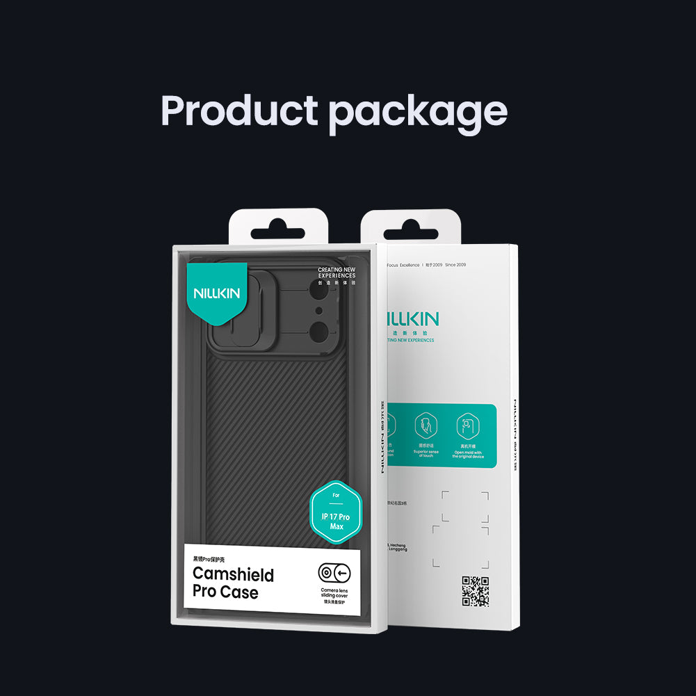 Nillkin CamShield Pro Case for iPhone 17 Pro with Camera Lens Protection