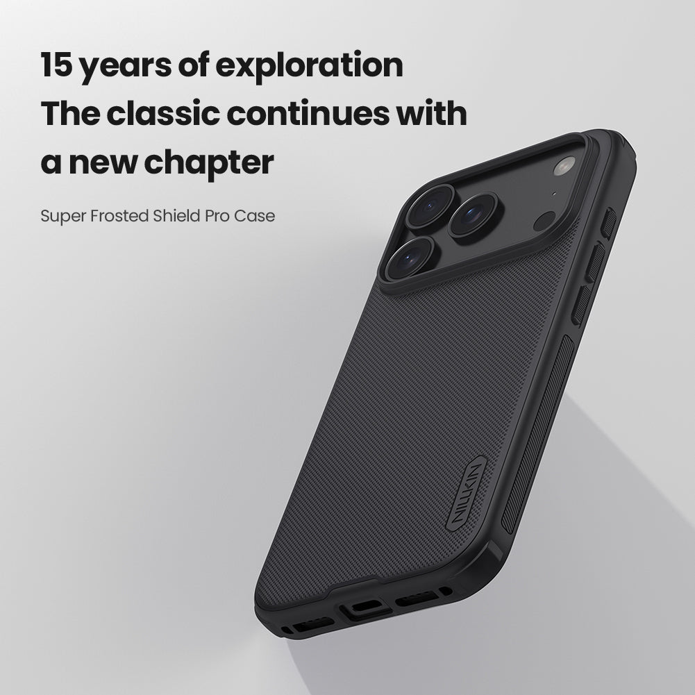 Nillkin Super Frosted Shield Pro Case for iPhone 17 Pro