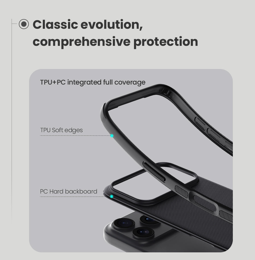 Nillkin Super Frosted Shield Pro Case for iPhone 17 Pro