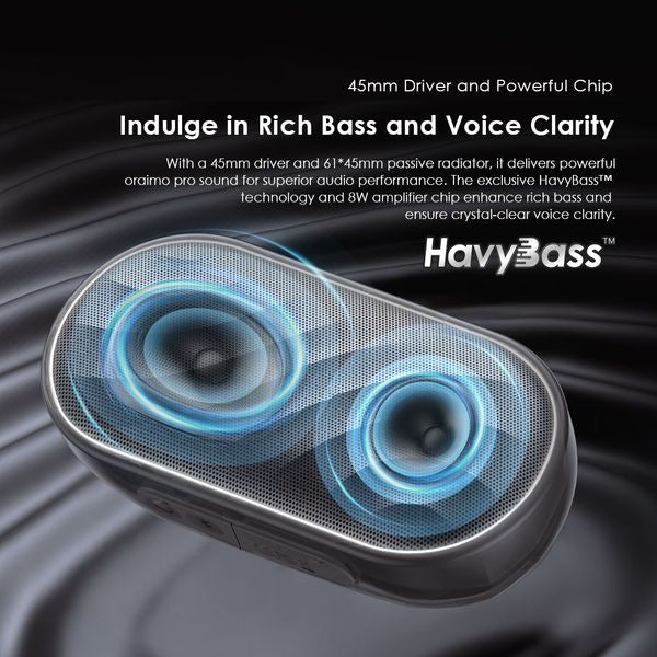 Oraimo SpaceBox 8W FM Wireless Speaker OBS-382