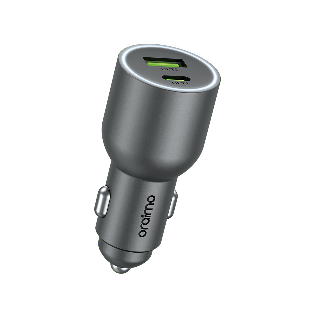 Oraimo PowerDrive 7691 Pro 69W Dual Super Car Charger OCC-7691D