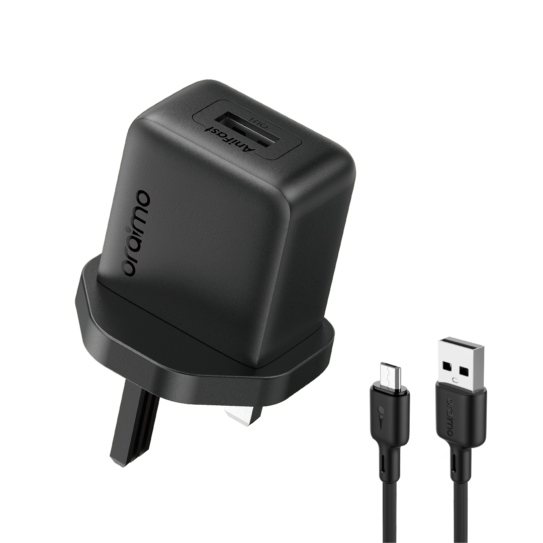 Oraimo PowerMate 101 10W Portable Wall Charger OCW-1112UM-BLACK