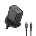 Oraimo PowerGaN 351 35W GaN Ultra Fast Charger Kit OCW-5351UCC-BLACK
