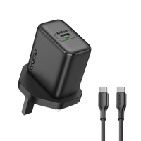 Oraimo PowerGaN 351 35W GaN Ultra Fast Charger Kit OCW-5351UCC-BLACK
