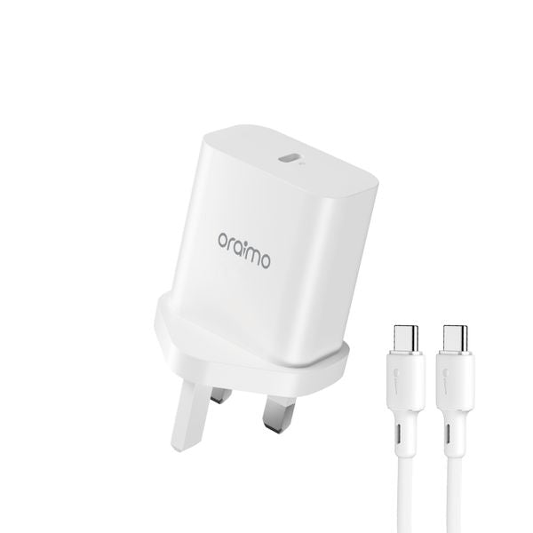 Oraimo PowerCube 20 20W Wall Charger Kit OCW-U106S-CC54
