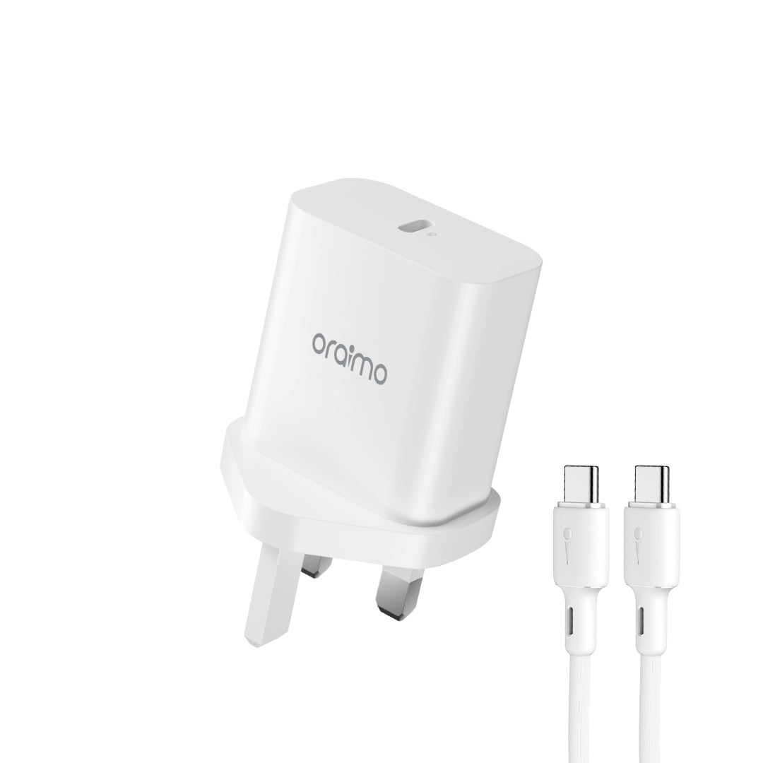 Oraimo PowerCube 20 20W Wall Charger Kit OCW-U106S-CC54