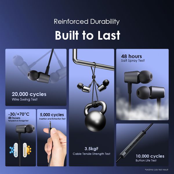 Oraimo Trumpet 3 HIFI Audio In-Ear Headphones OEP-E40