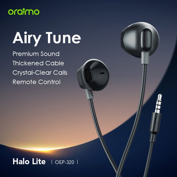 Oraimo Halo Lite Wired Earphones OEP-320
