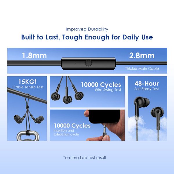 Oraimo CONCH 2 Neo Wired Earphones OEP-320S