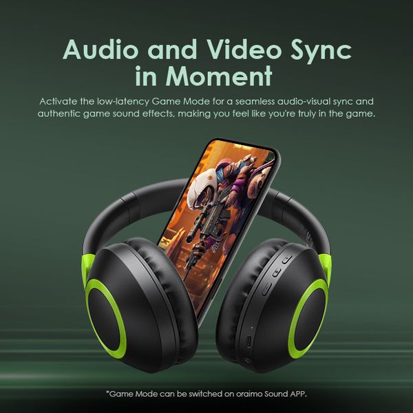 Oraimo BoomPop 2 ENC Over-Ear Wireless Headphones OHP-610