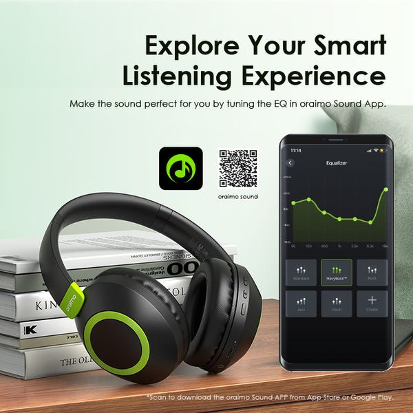 Oraimo BoomPop 2 ENC Over-Ear Wireless Headphones OHP-610