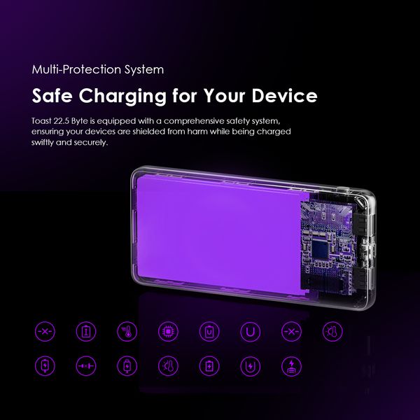 Oraimo Toast 22.5 Byte 10000mAh 22.5W Power Bank OPB-7100Q
