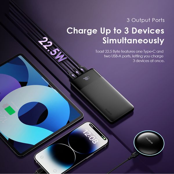 Oraimo Toast 22.5 Byte 10000mAh 22.5W Power Bank OPB-7100Q