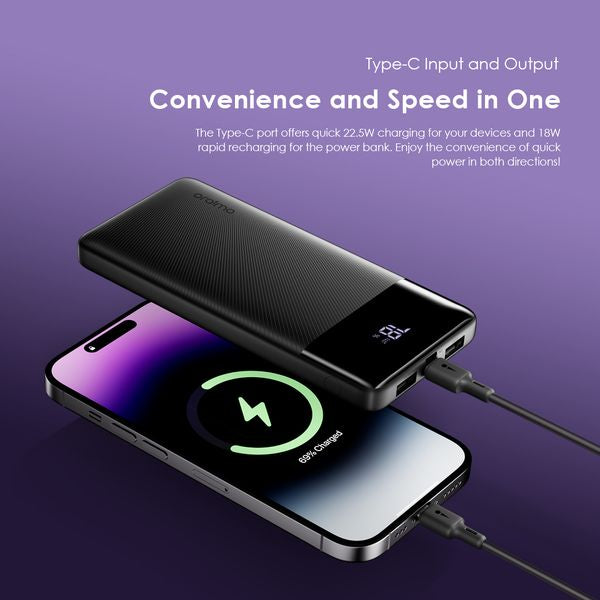 Oraimo Toast 22.5 Byte 10000mAh 22.5W Power Bank OPB-7100Q