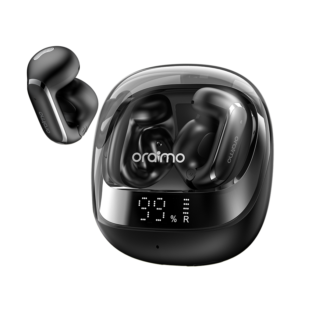 Oraimo OpenSnap N2 Quick Charging Deep Bass Open-Ear True Wireless Earbuds OPN-374N