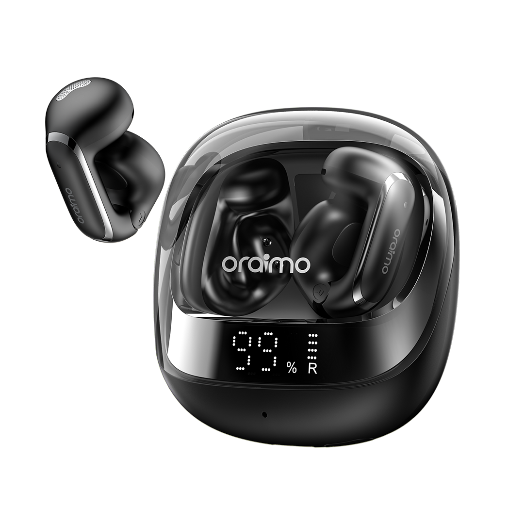 Oraimo OpenSnap N2 Quick Charging Deep Bass Open-Ear True Wireless Earbuds OPN-374N