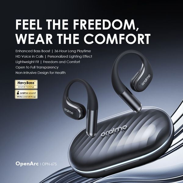 Oraimo OpenArc OPN-675 Open-Ear Wireless Earphones