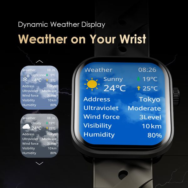 Oraimo Watch Pro AM 1.85" AMOLED IP68 Smart Watch OSW-811H