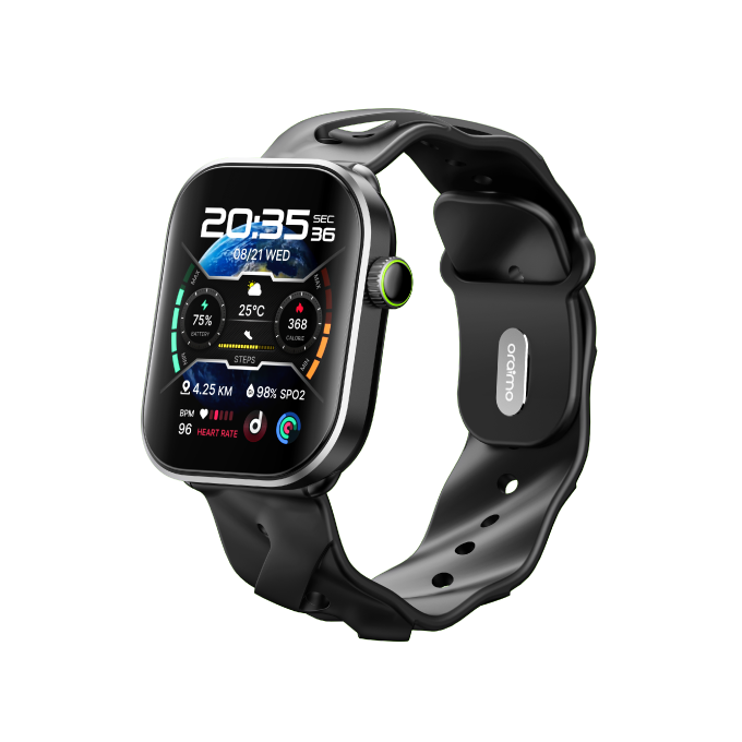 Oraimo Watch Pro AM 1.85" AMOLED IP68 Smart Watch OSW-811H