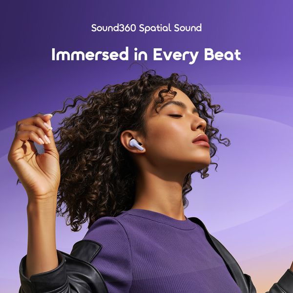 Oraimo SpaceBuds Lite V5.4 IPX4 Wireless Earbuds OTW-324-SPEEDBLACK