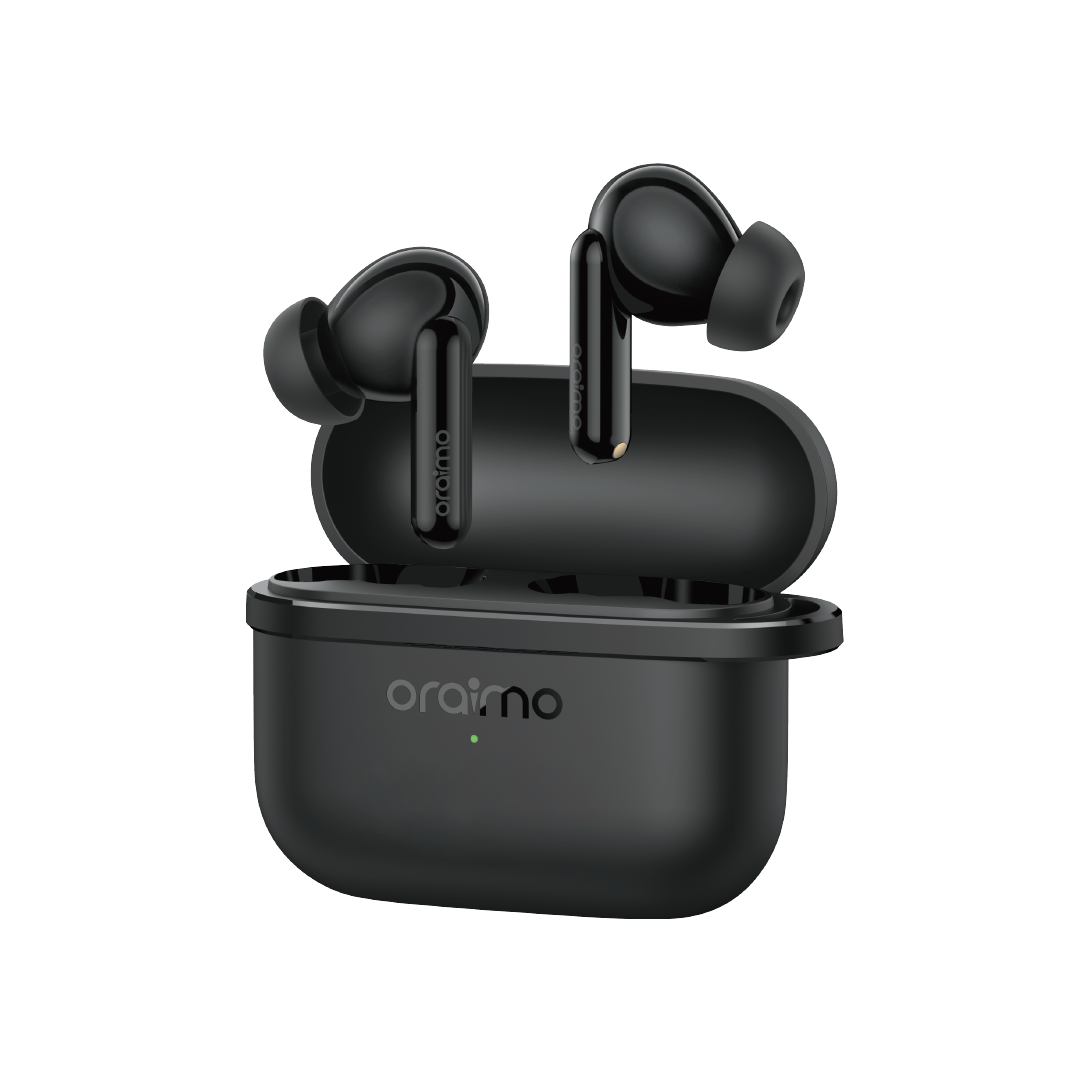 Oraimo SpaceBuds Lite V5.4 IPX4 Wireless Earbuds OTW-324-SPEEDBLACK