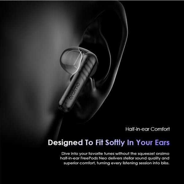 Oraimo FreePods Neo Half-In-Ear Earbuds OTW-330S