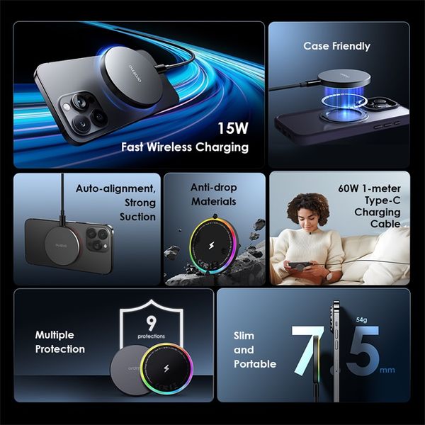 Oraimo PowerDock 15W Wireless Charging Pad OWH-1151