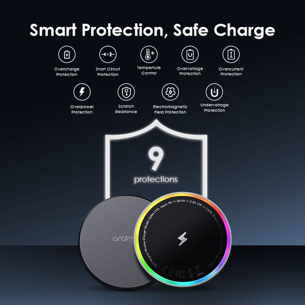 Oraimo PowerDock 15W Wireless Charging Pad OWH-1151
