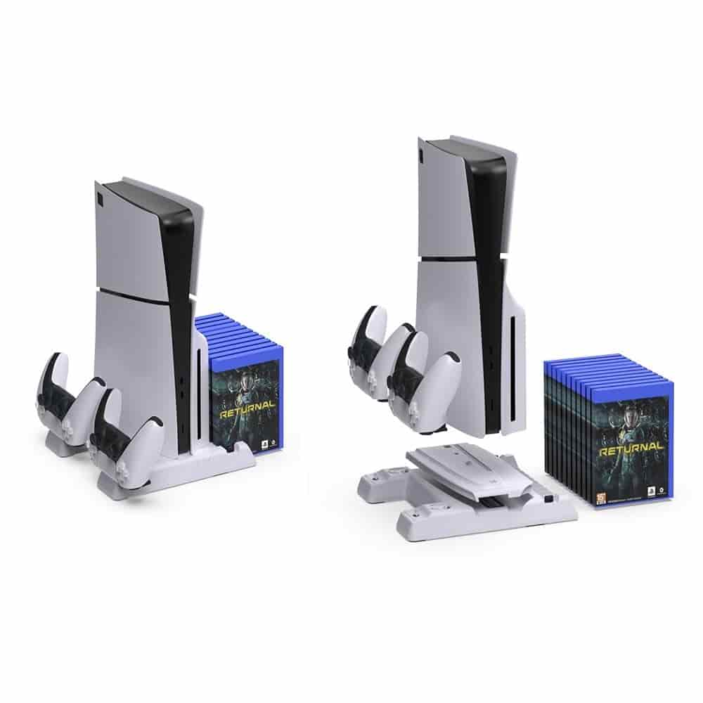 PS5 Charging Storage Stand and Cooling Station