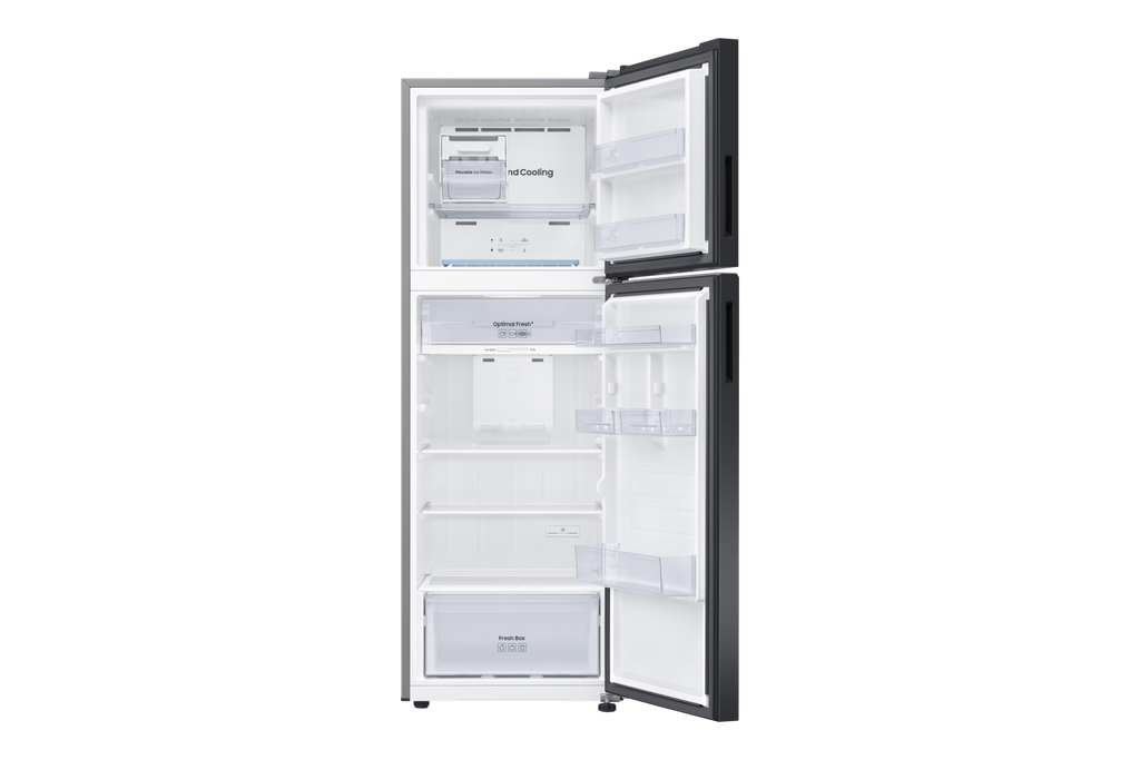Samsung RT35CB56218AUT 12.3 cu. ft. Top Mount Freezer Refrigerator Clean White / Clean Navy