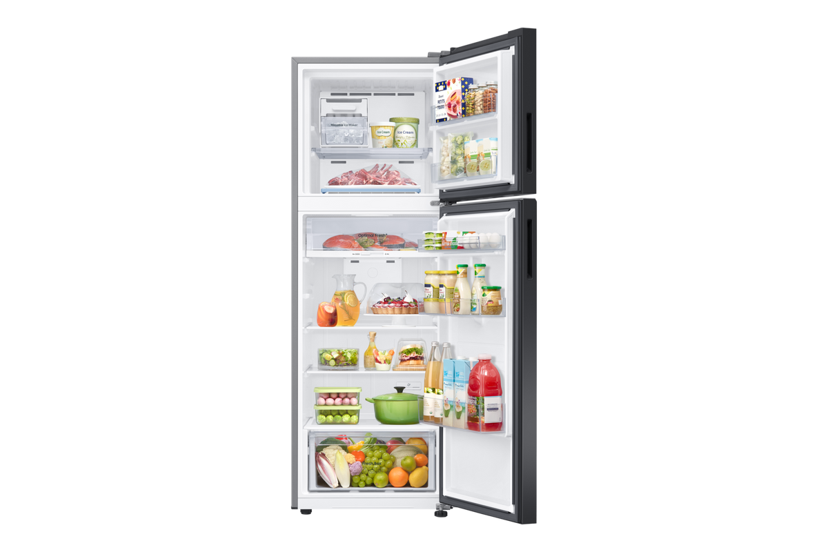 Samsung RT35CB56218AUT 12.3 cu. ft. Top Mount Freezer Refrigerator Clean White / Clean Navy