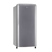 LG GL-B201SLLB 6.4 cu. ft. Single Door Refrigerator Shiny Steel