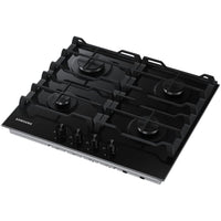 Samsung NA64N7100AB/SG 23.2 in. Built-In Gas Hob Black Glass