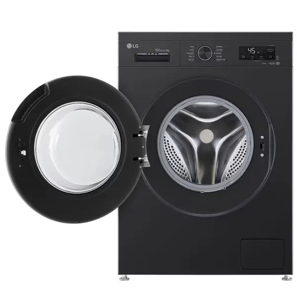 LG 19.8 lb Front Load Washing Machine Onyx Black