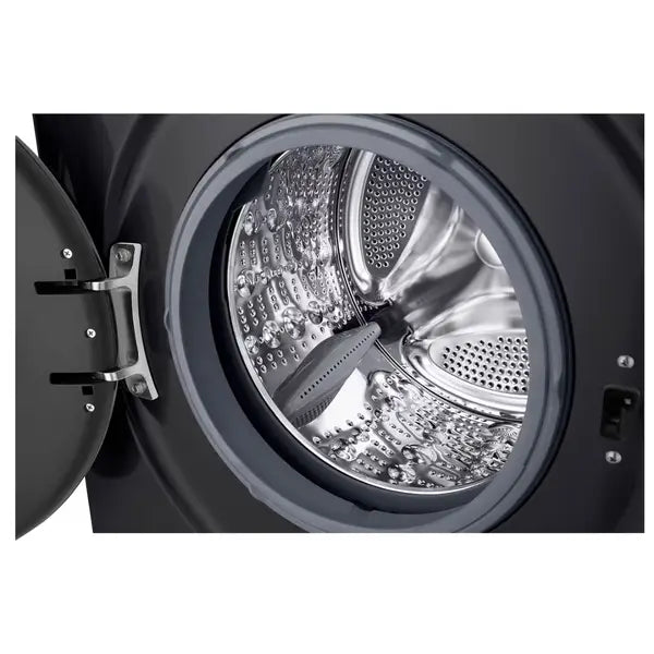 LG F4Y2TYG6X 17.6 lb Front Load Washing Machine Black
