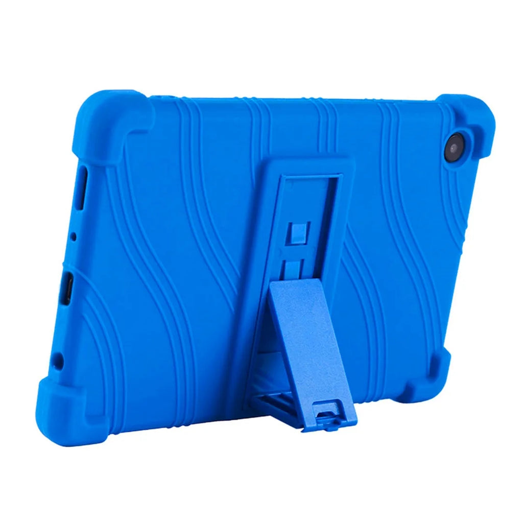 Silicone Kickstand Case for Samsung Galaxy Tab A9 8.7 Inch