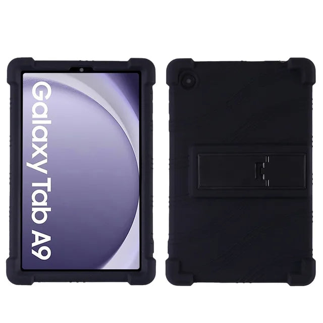 Silicone Kickstand Case for Samsung Galaxy Tab A9 8.7 Inch