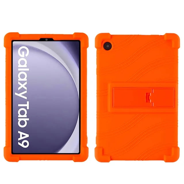 Silicone Kickstand Case for Samsung Galaxy Tab A9 8.7 Inch