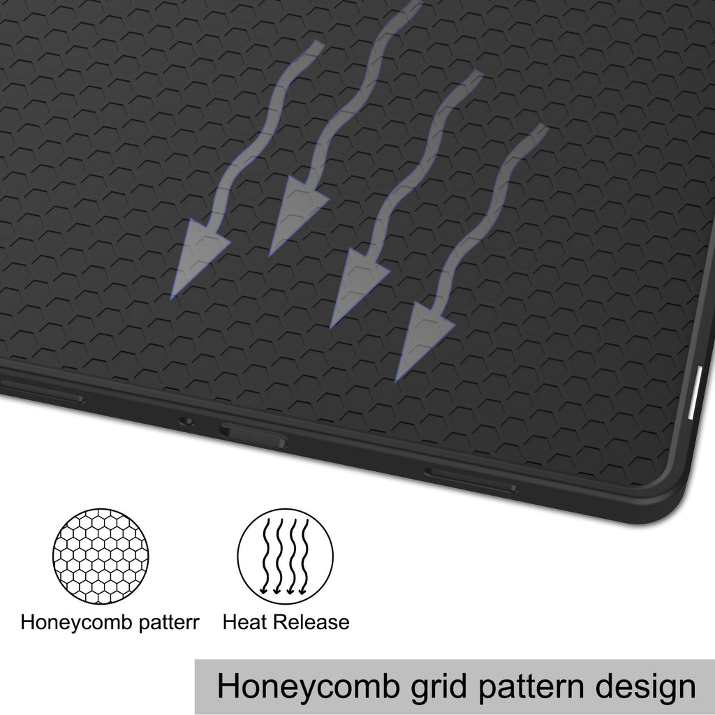 Samsung Galaxy Tab A11 Plus Flip Trifold Tablet Cover Case with Pen Slot Holder