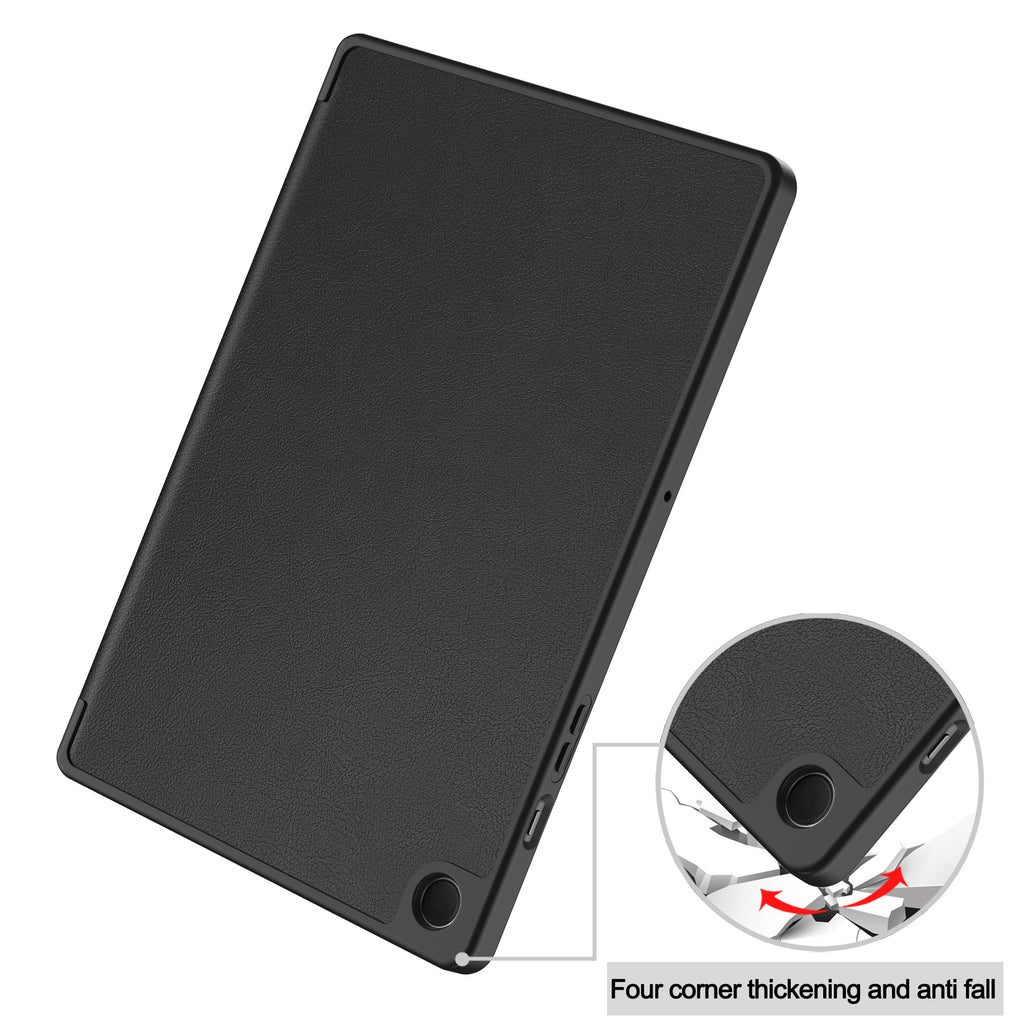 Samsung Galaxy Tab A11 Plus Flip Trifold Tablet Cover Case with Pen Slot Holder