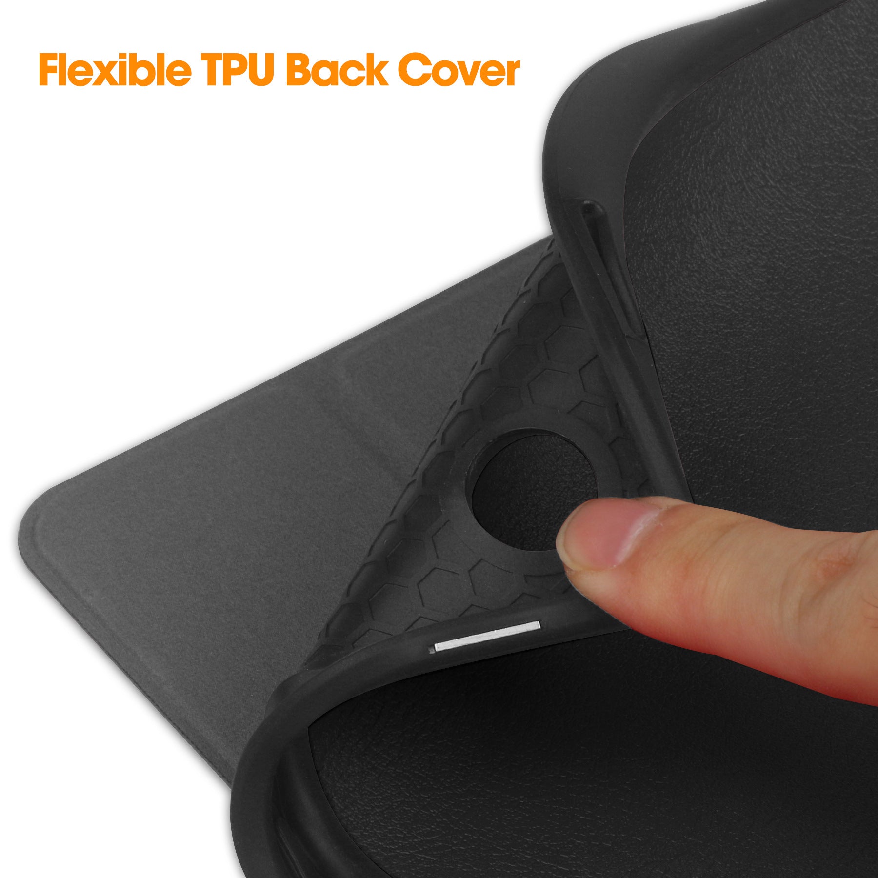 Samsung Galaxy Tab A11 Plus Flip Trifold Tablet Cover Case with Pen Slot Holder