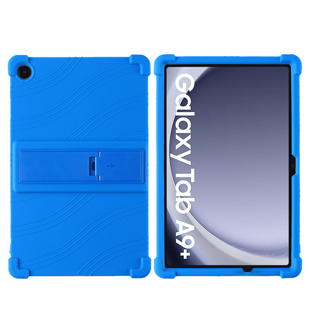Samsung Galaxy Tab A9 Plus 11 Inch Silicone Kickstand Case