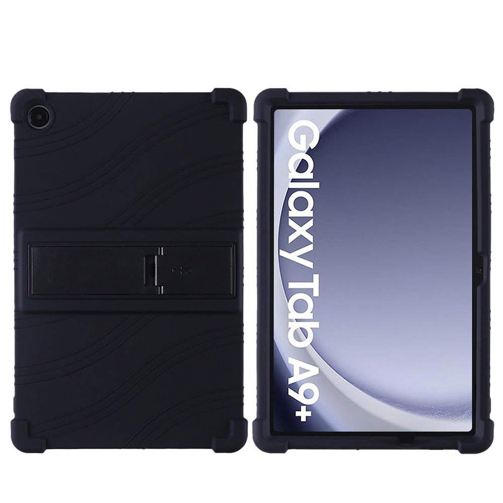 Samsung Galaxy Tab A9 Plus 11 Inch Silicone Kickstand Case