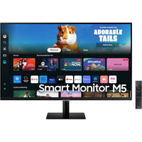 Samsung Smart Monitor M5 27-inch Full HD VA Monitor with Wi-Fi and Bluetooth