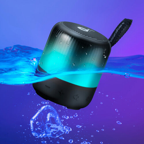 Soundcore by Anker Glow Mini 8W Compact Wireless Waterproof Speaker A3136011 Black