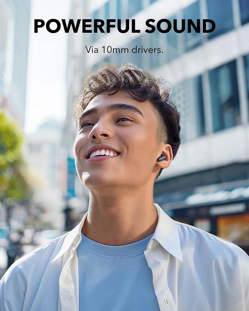 Soundcore by Anker R50i NC True Wireless Noise-Cancelling Earbuds A3959H11 Black