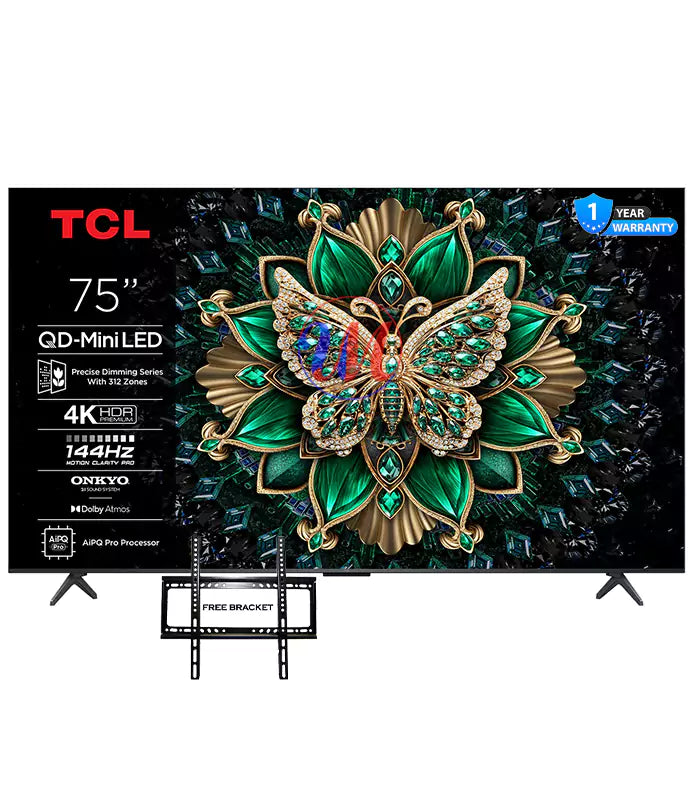 TCL 75C6K 75" QD-MiniLED 4K Google TV