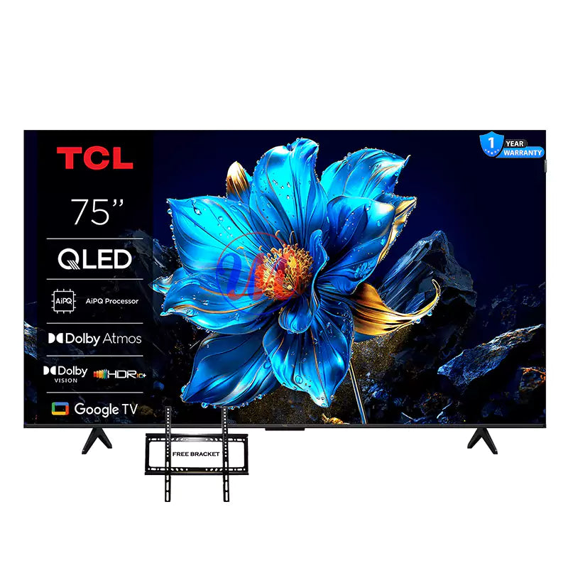 TCL 75T6D 75" QLED 4K Google TV